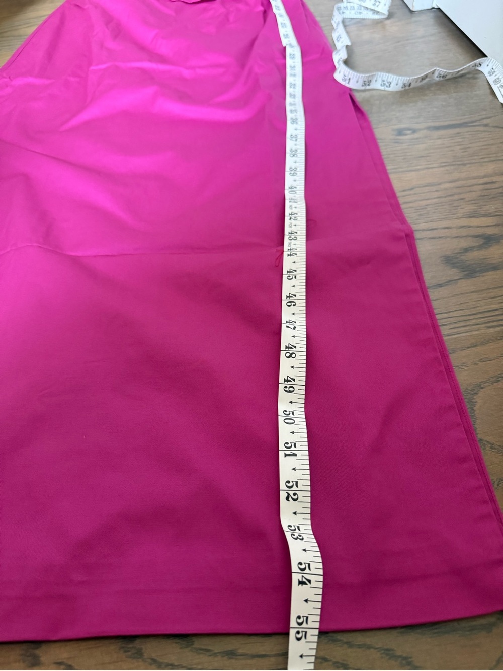 NWT Acler Bepton Midi Dress in fuchsia pink with boat neck and draped detailing. - Picture 12 of 12